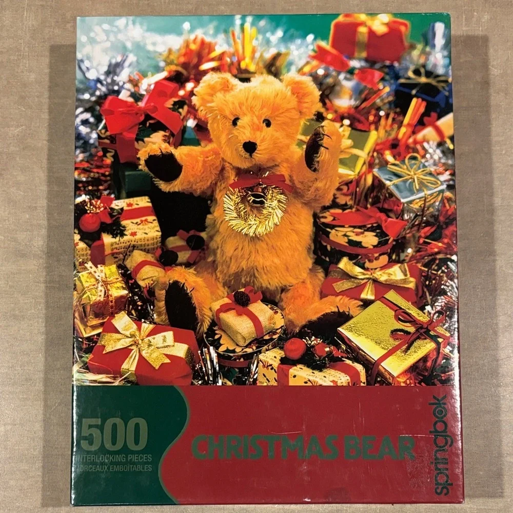 Festive Christmas Bear Puzzle
